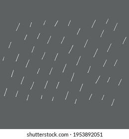 rain texture, hand drawn with pen and ink, isolated on gray background, vector illustration, can be used in your projects in banners and posters .Cartoon
