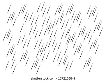 Rain transparent background. Water drops rainfall vector pattern