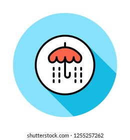 rain  umbrella   weather 