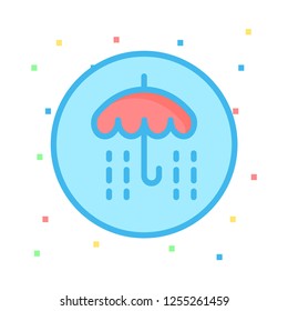 rain  umbrella   weather 