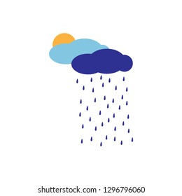 Rain vector graphics