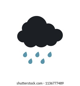 rain vector icon