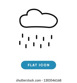 Rain vector icon