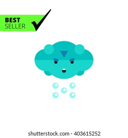 Rain Vector Icon