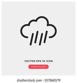 Rain vector icon