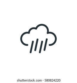 Rain vector icon