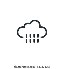 Rain vector icon