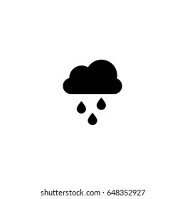 rain vector icon