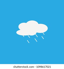 rain vector icon for app and website