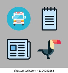 rain vector icon set