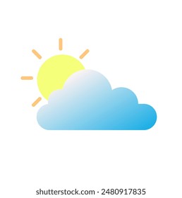 Rain vector icons
Rain warning sign.
Rainy cloud trendy. icon on white background for web graphic.