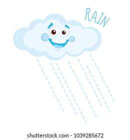 Rain vector illustration