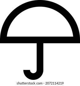 ilustración del vector de lluvia aislada en un fondo transparente. iconos vectoriales de almacenamiento para el concepto o gráficos web.
