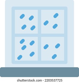 rain  Vector illustration on a transparent background. Premium quality symmbols. Line Color vector icons for concept and graphic design. 
