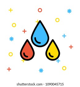 rain water drops 