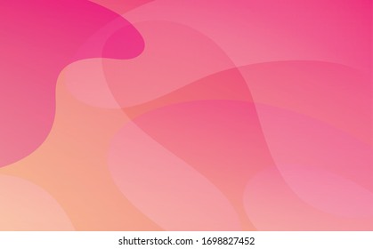 Rainbow 3d Fluid Shapes. Futuristic Gradient. Minimal Pattern. Neon Wave Brochure. Abstract Poster. Colorful Geometric Background. Orange Minimal Concept. Pink Flow Brochure. 3d Fluid Banner.