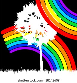 rainbow abstract