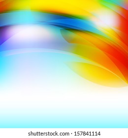 Rainbow abstract background