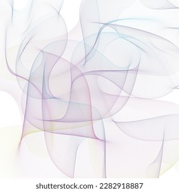Rainbow abstract background. Colorful  wave design for brochure, website, flyer.  Vector illustration. 