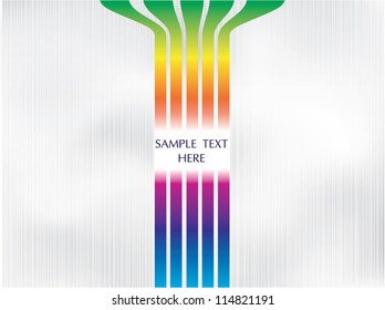 Rainbow abstract background vector