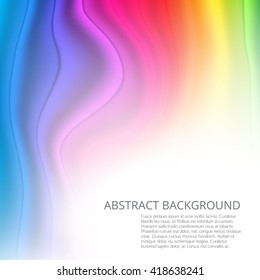 Rainbow abstract background for your design.