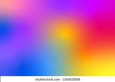 rainbow Abstract blurred gradient mesh background soft purple colored vector background illustration.