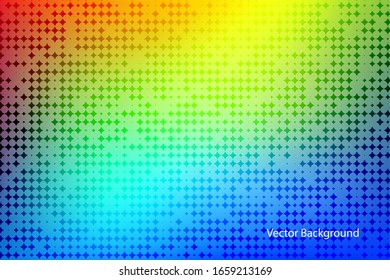 ilustración de fondo vectorial de fondo de malla borrosa de arco iris abstracto, de color suave,