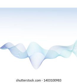 Rainbow abstract color wave background template
