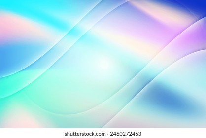 Diseño de fondo suave colorido abstracto del arco iris