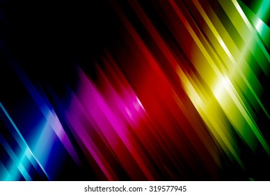 Rainbow abstract line vector colorful background