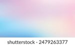 Rainbow abstract pastel gradient background with blur effect. Vector banner wallpaper texture.