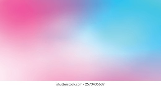 Rainbow Abstract Pastel Gradient Background with Soft Blur Effect, Elegant Vector Banner, and Wallpaper Texture