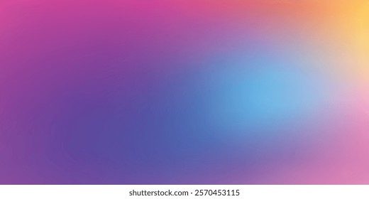 Rainbow Abstract Pastel Gradient Background with Soft Blur Effect, Elegant Vector Banner, and Wallpaper Texture