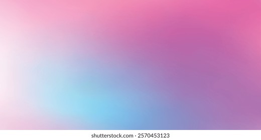 Rainbow Abstract Pastel Gradient Background with Soft Blur Effect, Elegant Vector Banner, and Wallpaper Texture