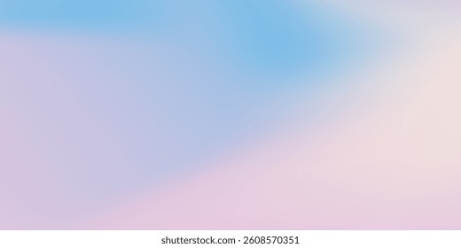 Rainbow abstract pastel gradient background with blur effect. Vector banner wallpaper texture. vector illustration eps10