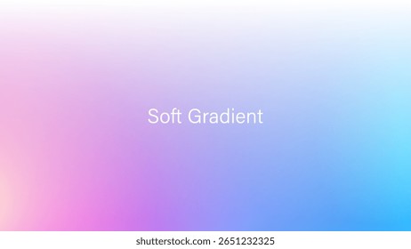 Regenbogen abstrakte Pastellfarbverlauf Hintergrund mit unscharfem Effekt. Vektor Banner Tapete Textur. Satz von Vektorgradienten in Pastellfarben. Für Cover, Tapeten, Branding und andere Projekte.