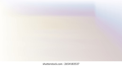 Rainbow abstract pastel gradient background with blur effect. Vector banner wallpaper texture.