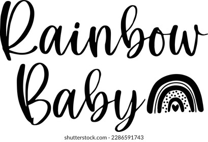 I'm The Rainbow After The Storm SVG, Rainbow Baby SVG, Newborn, dxf, png, Baby SVG, Little miracle, Rainbow svg, baby shower  svg