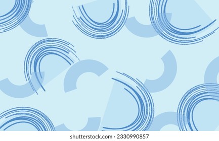 rainbow art, blue tones, background, gift wrapping paper