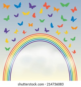 Rainbow background