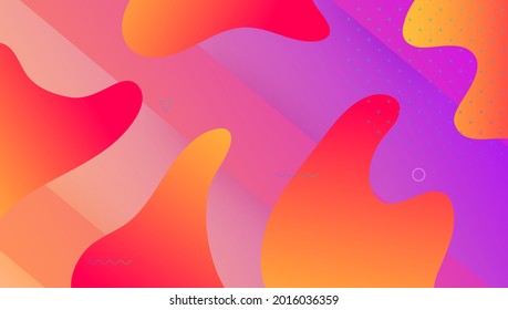 Rainbow Background. 3d Neon Banner. Graphic Paper. Multicolor Illustration. Cool Landing Page. Purple Mobile Cover. Geometric Texture. Dynamic Shape. Lilac Rainbow Background