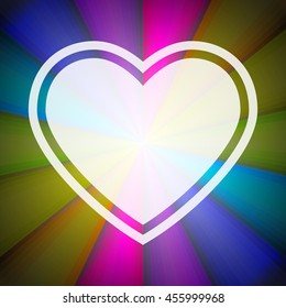 Rainbow background. Abstract vector rainbow background. Rainbow vector colors background.