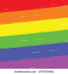 Rainbow Background - Bright Grunge Texture