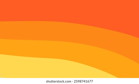 Rainbow background with curved lines. Abstract texture of wavy lines with colorful colors.