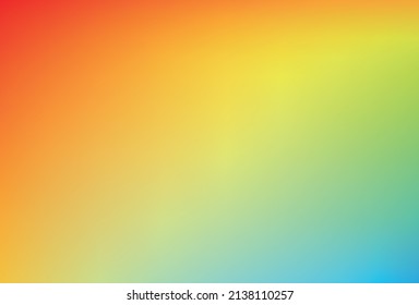 Rainbow background. Rainbow gradient backdrop. Vector