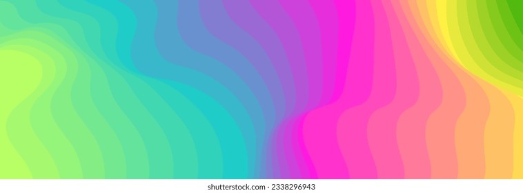 Rainbow background image , Vector illustration.
