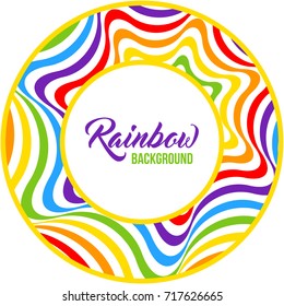 Rainbow background LGBT colors. Abstract geometric pattern. Vector illustration.