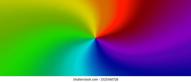 Rainbow Background. Modern Simple Long Rainbow Background. Abstract Vector Rainbow Background. Vector Illustration