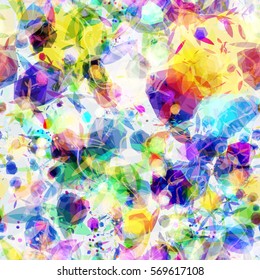 Rainbow background. Seamless texture. Colorful vector pattern