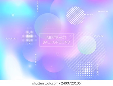 Rainbow Background. Vibrant Flyer. Retro Poster. Gradient Shape. Blue Light Presentation. Geometric Pattern. Science Dots. Round Multicolor Magazine. Purple Rainbow Background